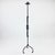 Hand Forged Iron Floor Candelabra (110cm) Hercules Knot Double Stem – Antique Copper or Gold Finish For Sale - Image 17 of 17