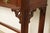 Chippendale Carved Banded Mahogany Console Table by Craftique For Sale - Image 9 of 16