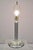 Art Deco Walter Von Nessen Pattyn Style Aluminum & Acrylic Skyscraper Table Lamp. Item features an acrylic base, aluminum...