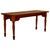 Brown 1920s Traditional Walnut Sofa/Entry Table For Sale - Image 8 of 8