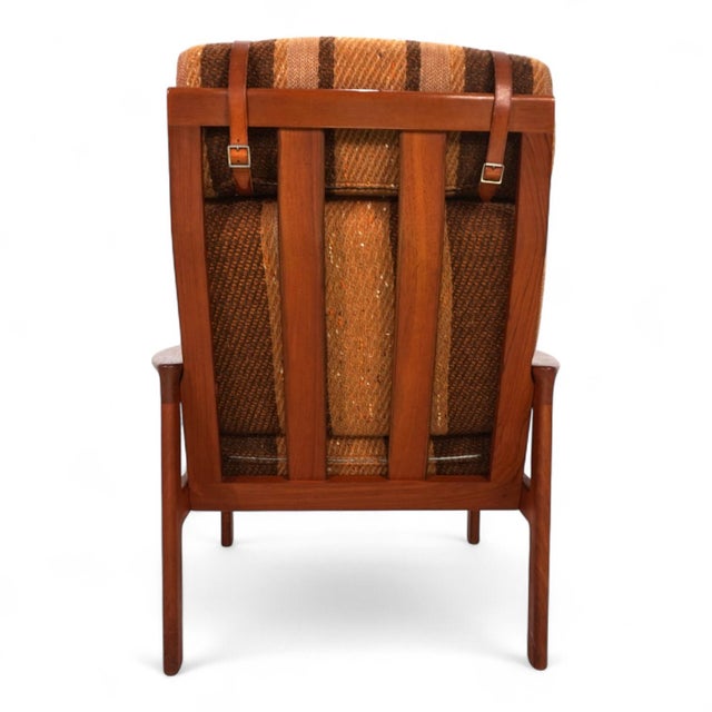 Wood Vintage Teak Lounge Chair by Arne Wahl Iversen for Comfort, 1960 For Sale - Image 7 of 17