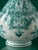 1970s Royal Delft Green Delvert Ceramic Table Lamp with New Liberty London Shade from De Porceleyne Fles, 1970s For Sale - Image 5 of 10
