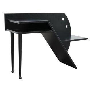 Postmodern Bench with Coffee Table and Magazine Rack attributed to Paolo Pallucco, 1980s For Sale