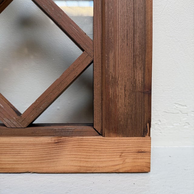 Vintage Japanese Kōshi Panel with Glass, 1950s For Sale - Image 14 of 18