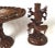 Late 19th Century Late Black Forrest Center Bowl & Garniture Trumpet Vases - 3 Pieces For Sale - Image 9 of 13