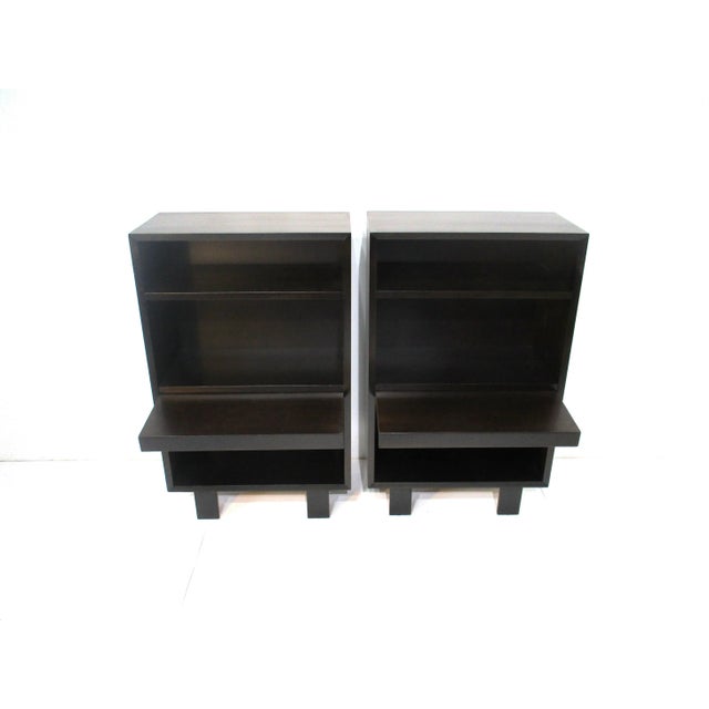 Coffee George Nelson Nightstands for Herman Miller # 4708 - a Pair For Sale - Image 8 of 10