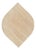 Mid-Century Modern Model Teardrop Coffee Table in Travertine, 1970s For Sale