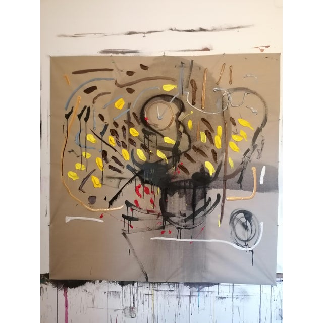 Stefano Mazzolini, Bucha, 2022, Acrylic & Oil Painting on Canvas For Sale - Image 13 of 15