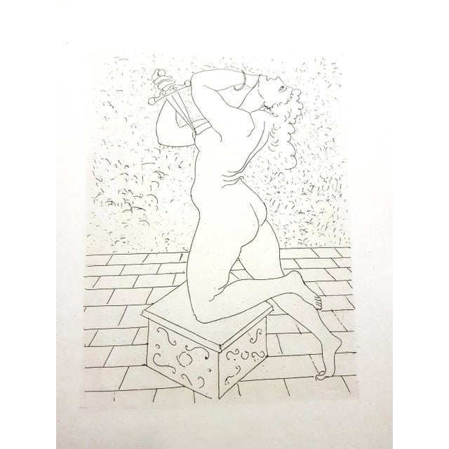 André Derain - Ovid's Heroides - Original Etching 1938 For Sale - Image 6 of 6