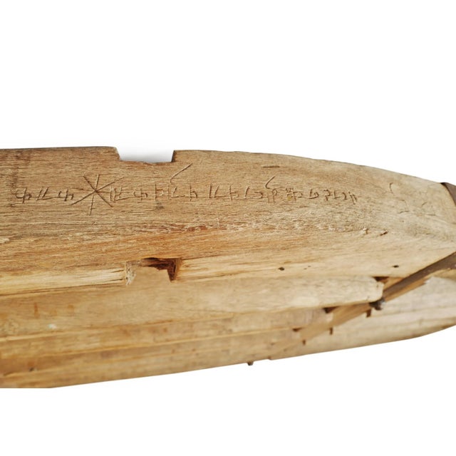 Vintage Large Teak Wood Arched Vent For Sale In Los Angeles - Image 6 of 10