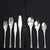 Mid-Century Modern 1960s Dansk Designs Stainless Steel Flatware in the Odin Design- Set of 57 For Sale - Image 3 of 10