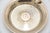 Circular Silver Ashtray with Hundred Reis Coin of King Manuel II, in Good conditions. Designed 1920 to 1949