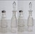 1870s Bancroft, Redfield & Rice Silverplate Cruet Castor Set 6 Etched Bottles For Sale In West Palm - Image 6 of 12