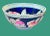 Vintage Hand Painted Deep Cobalt Blue Porcelain Bowl - 10" For Sale - Image 11 of 11