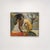 Maurice Stoppani, Couple (Interrogation), 1955, Oil Painting on Canvas For Sale - Image 3 of 9