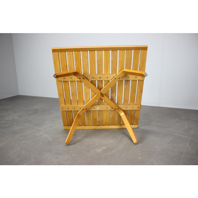 Mid-Century Plant Stand or Side Table, Former Czechoslovakia, 1970s For Sale - Image 9 of 10