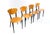 Vintage Swiss Chairs by Kurt Thut, 1953, Set of 4 For Sale - Image 14 of 18