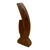 Mid-Century Modern Vintage Haitian Hand-Carved Wood Sculpture by L. Bulivou, Créatif Workshop For Sale - Image 3 of 3