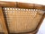 Chinoiserie Faux Bamboo & Caned Barrel Back Settee Loveseat For Sale - Image 12 of 12