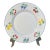 6 Dinner Plates Fruit Bouquet Mesa International 11.25" Hand Painted Italy Fruits & Polka Dots For Sale