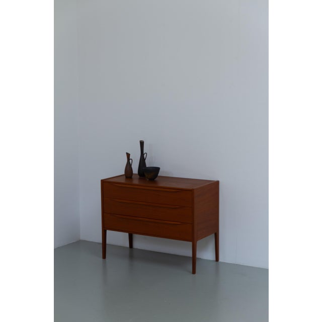 Danish Teak Chest of Drawers No34 by Kai Kristiansen for Aksel Kjersgaard, 1960s. For Sale - Image 10 of 18