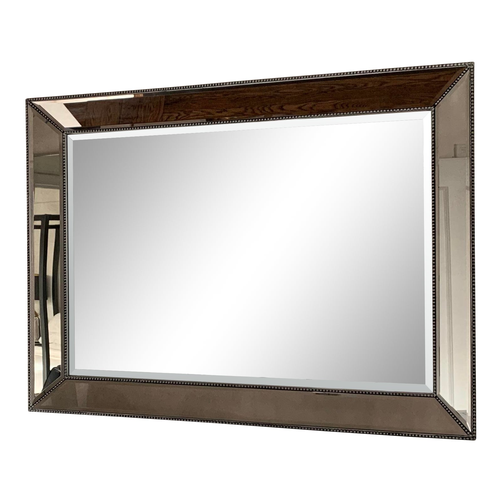 Restoration Hardware Beaded Mirror Chairish