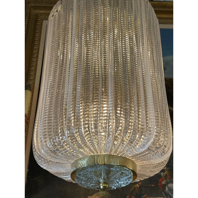 Modern 2000s Murano Glass Lantern For Sale - Image 3 of 8