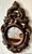 Vintage Venetian Gilded Mirror – Ornate Italian Tole Carved Frame, Petite Accent Mirror For Sale - Image 4 of 8