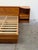 Brown Danish Teak Full Size Bed With Built-in Nightstands – Scandinavian Design 1960s For Sale - Image 8 of 10