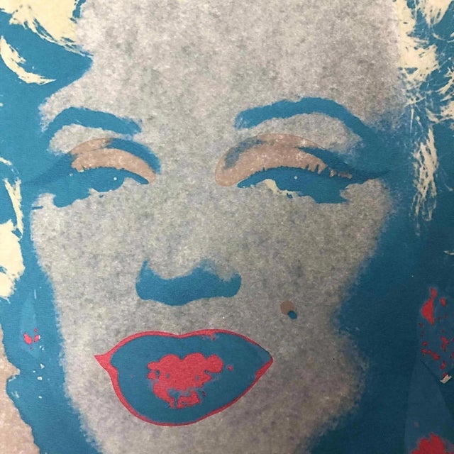 1990s 1990s After Andy Warhol "Marylin Monroe" Lithograph For Sale - Image 5 of 11
