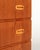 Wood Scandinavian Teak Chest of Drawers with Oak Details, 1960s For Sale - Image 7 of 9