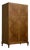 Vintage Art Deco Burr Walnut Compact Wardrobe, 1930s For Sale