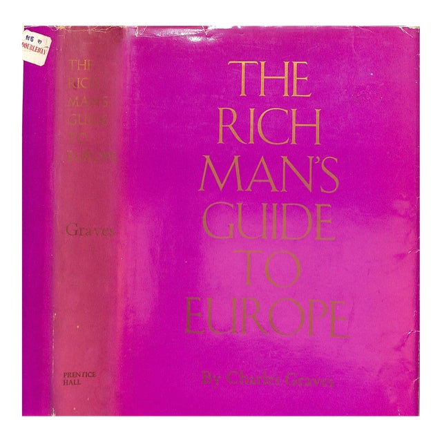 "The Rich Man's Guide to Europe" 1966 Graves, Charles For Sale