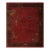 1920s Red Burgundy Floral Open Field Antique Chinese Art Deco Wool Rug 8' X 9'9" For Sale