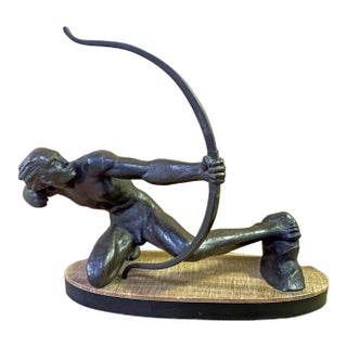 Bronze "Archer" by Salvator Riolo (1905 - 1955) For Sale