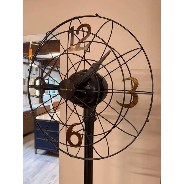 Industrial Howard Miller Floor Phan Grandfather Clock 615096 For Sale - Image 3 of 7