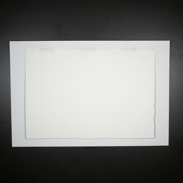 Mid 20th Century Mosaic Charcoal Artwork, Study of Henri Cartier-Bresson’s Hyeres France 1950-1970 For Sale - Image 5 of 5