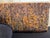 1960s 1960's MCM Sofa Chaise - Reupholstered in Black Chenille and a Burnt Orange/Tan/Brown Paisley Cotton Fabric For Sale - Image 5 of 5