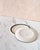 Set of 8 Minimalist "Variation 3 Dé" Breakfast Plates by Ann Demeulemeester for Serax, in White Glazed Porcelain With Organic Black Border For Sale - Image 9 of 11