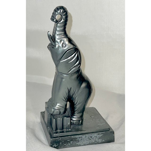 1940s Art Deco Elephant Bookends a Pair Chairish
