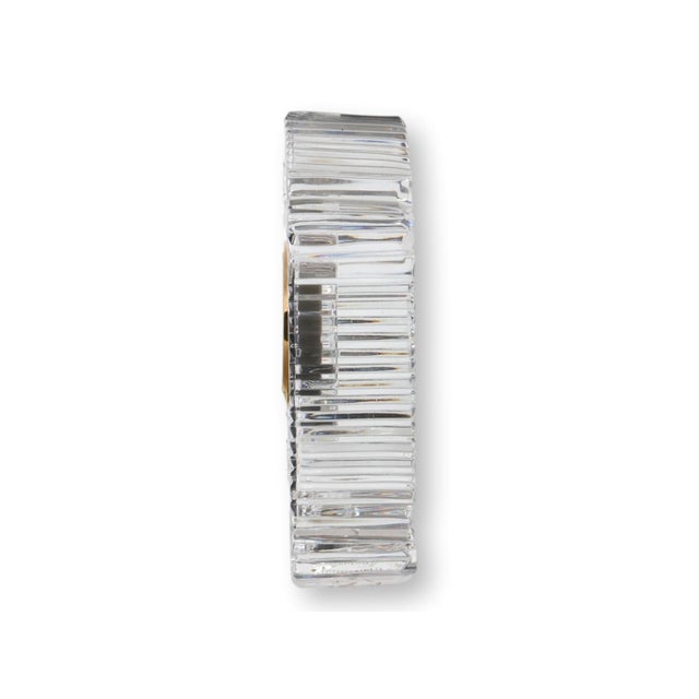 Waterford Waterford Crystal Mini Desk Clock For Sale - Image 4 of 5