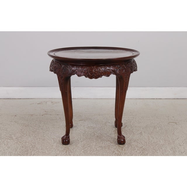 Age: Approx: 30 Years Old Details: Mahogany Ball And Claw Feet Fine Carved Details High Quality Construction Queen Anne...