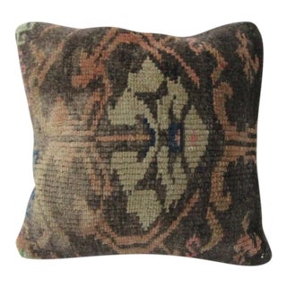 Handmade Distressed Turkish Pillow Cover For Sale