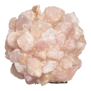 Votive Holder in Pink Quartz Classic For Sale