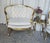 1920s French Gilt Wood Louis XV Style, Fauteuil Marquise Pair of Chairs, Tufted Chairs For Sale - Image 15 of 18