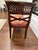 Wood Vintage Mahogany Chippendale Pierced Lattice Window Bench For Sale - Image 7 of 7