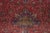 1970s 1970s Vintage Persian Handmade Wool 10x13 Red Area Rug For Sale - Image 5 of 11