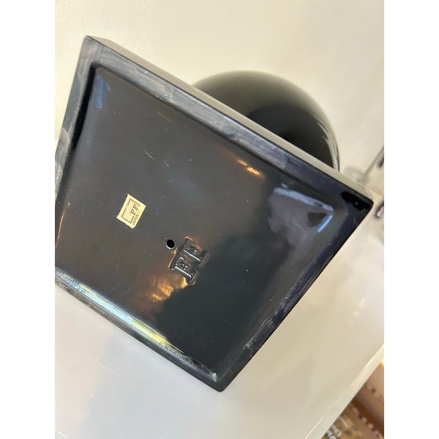 Black Vintage Fitz & Floyd Grecian Style Amphora For Sale - Image 8 of 11