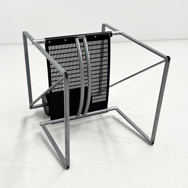 Black and Grey Seconda Chair by Mario Botta for Alias, 1980s For Sale - Image 10 of 11