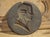 19th Century French Cast Iron Profile of Jacques De Vaucanson, Diam. 9 Inches For Sale - Image 11 of 12